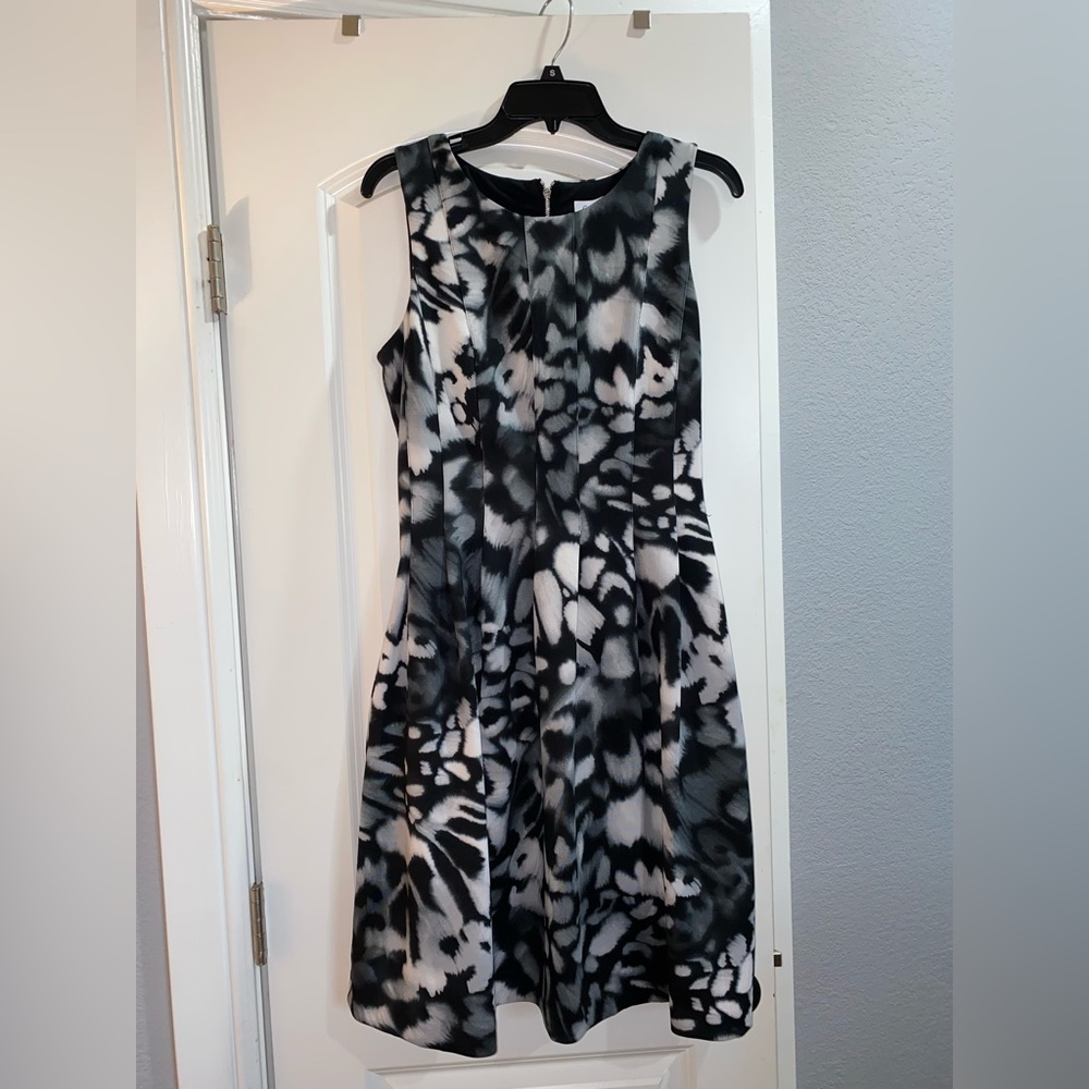 Flower print, Formal Dress, Midi